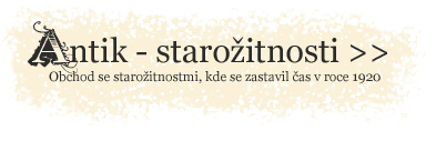 Obchod a prodej starožitností - antik